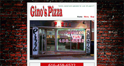 Desktop Screenshot of ginospizzaeastown.com