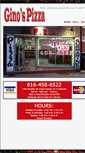 Mobile Screenshot of ginospizzaeastown.com